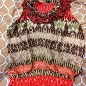 Medium Piano Tank top Blouse